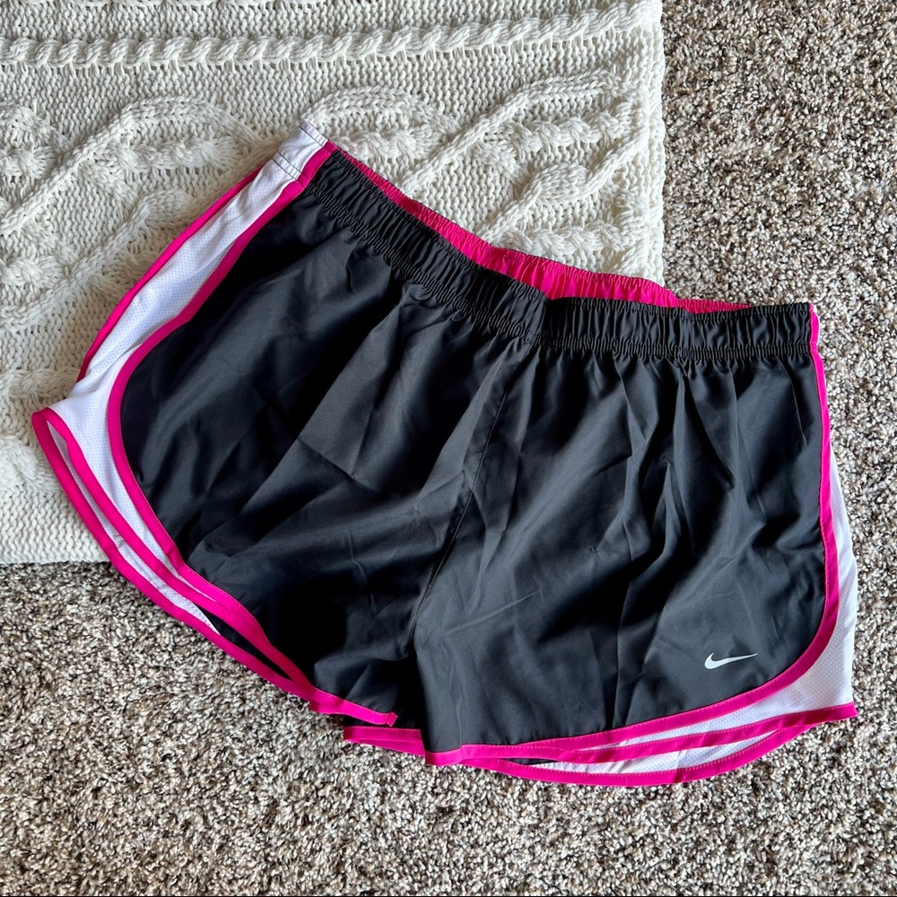 Nike Pink and Black Shorts Size XXL